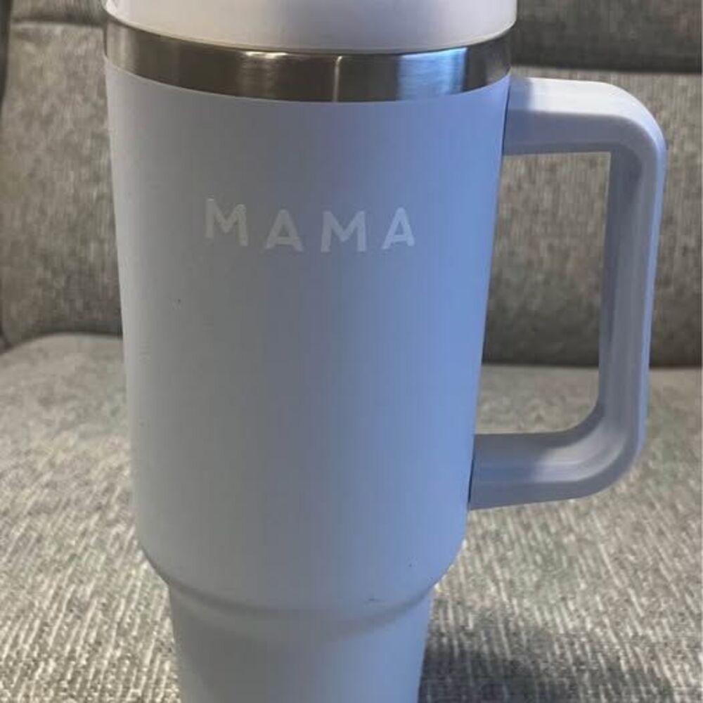 AltarD State Light Blue 'MAMA' Insulated Tumbler with Handle